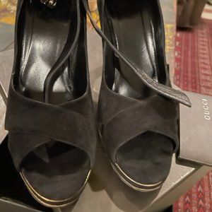 Gucci heels - platform - size 40